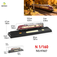 Nouveauté : Modèle de train statique 1/160, scène de train, modèle de table de sable, modèle de matériel, ornement