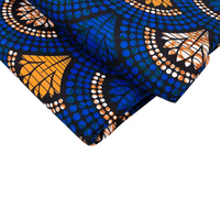 Tissu en gros de haute qualité100 % polyester tissu batik double face 100gsm115cmRobe, sac à main, pagne, bandana