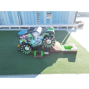 Château gonflable commercial Ghost Bounce House avec toboggan aquatique/sec pour la <span class=keywords><strong>location</strong></span> - Product Image 2