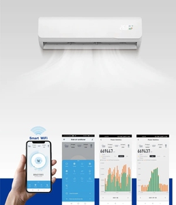<span class=keywords><strong>Aire</strong></span> <span class=keywords><strong>Acondicionado</strong></span> Solar de 18000 BTU con Ahorro de Energía, Inversor Híbrido AC/DC, Split de Pared, Frío/Calor para el Hogar - Product Image 5