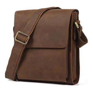 Sac messager en PU de haute qualité, petit sac bandoulière avec fermeture à boucle pour le quotidien - Product Image 2