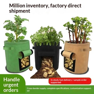 Sacs de plantation, jardinières pour légumes, pots de jardin, grands contenants de culture de pommes de terre avec poignées pour la culture des légumes - Product Image 2