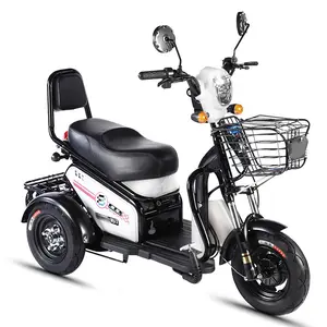 2 seat three wheel electric tricycle China cargo adult tricycle cheap electric tricycle