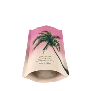 Customizable Doypack Stand up <strong>Pouch</strong> with <strong>Zip</strong> Closure Food Packaging Bags Moisture Proof for Coffee Beans Coconut Scrub - Product Image 5