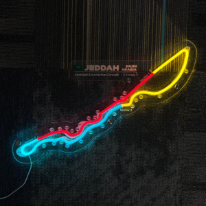 Enseigne <span class=keywords><strong>LED</strong></span> néon personnalisée en acrylique pour la décoration de la salle de course, la publicité, la décoration du circuit de la <span class=keywords><strong>Corniche</strong></span> de Jeddah - Product Image 1