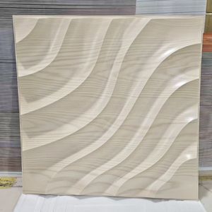Pannelli Decorativi 3D in PVC Bianco Ondulato per Interni e Soffitti, Vendita all'Ingrosso al Miglior Prezzo - Product Image 3