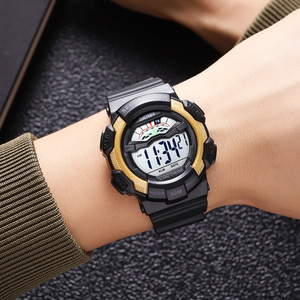 <span class=keywords><strong>Montre</strong></span> numérique <span class=keywords><strong>pour</strong></span> enfants Skmei 2153 Sport, lumineuse, LED, bracelet TPU personnalisé, étanche, <span class=keywords><strong>pour</strong></span> garçons, filles, adolescents - Product Image 6