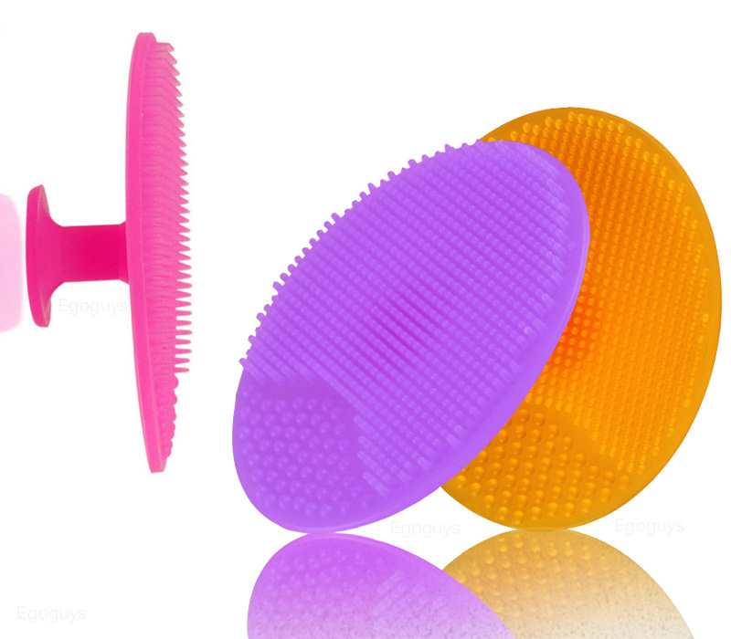 hot sale Comfortable useful deep clean Wholesale Portable Silicone Facial Massage Brush face cleansing brush