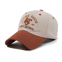 Casquette Baseball Logo Personnalisé Lettre 3D Logo Personnalisé Brodé Chapeau Printemps Eté Femmes Sport Extérieur Protection Solaire Deux Couleurs