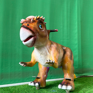 Dinosaur Park Electric Mechanical Dinosaur Rides Car para <span class=keywords><strong>Parque</strong></span> de Atracciones - Product Image 2