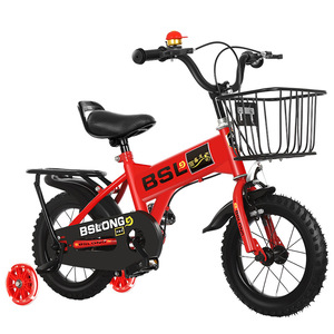 Bicicleta de niños pequeños de alta calidad al por mayor de 12-20 "<span class=keywords><strong>para</strong></span> <span class=keywords><strong>niñas</strong></span> y niños de 3 a 8 años con cesta, rueda de entrenamiento, bicicleta <span class=keywords><strong>para</strong></span> niños al aire libre - Product Image 3