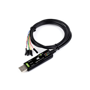 สายเคเบิล USB อุตสาหกรรมแบบ TTL (C) 6 พิน ชิป FT232RNL ของแท้ วงจรป้องกันหลายชั้น รองรับหลายระบบ พร้อมฮาร์ดแวร์ - Product Image 2