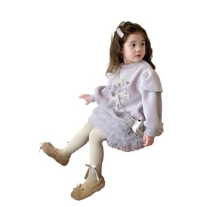 Tongxingyuan Girls Winter Outfits Thick Cotton Hooded Childrens Wear 2024 Season - Product Image 3