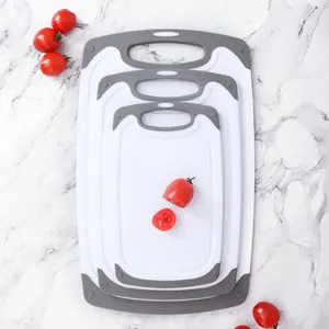 Hot selling vegetable fruit meat chopping board multi purpose kitchen accessories/gadget/tool plastic cutting boards