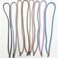 Nouvelle Sangle Longue en Alliage de Zinc pour Téléphone, Style Instagram Haut de Gamme, Anti-Perte, Couleurs Dopamine, Collection Automne/Hiver