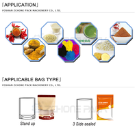 Machine automatique de remplissage et d'étiquetage de granulés pour produits alimentaires (noix, riz, chips, bonbons, biscuits) dans des sachets plastiques Doypack