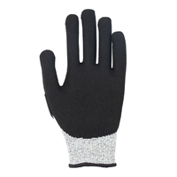 Gants de travail OEM & ODM anti-coupure, anti-choc, enduits de nitrile, antidérapants pour convoyeur