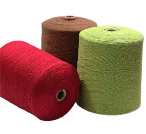 80% Viscose 20% nylon 30s/2 chinese manufacturer selling fancy elasticity knitting yarn core spun yarn style