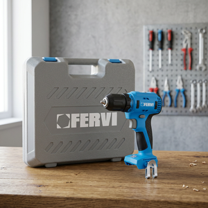 FERVI 20V Cordless/Corded Electric Drill <b>Power</b> Drill Lithium Battery Industrial Application GS Certified OEM Supported Drilling - Product Image 3