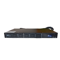 Vente directe d'usine CFCX Industriel 3 phases 100A 220V 2U PDU intelligent à montage en rack Unité de distribution d'alimentation INT-8T Classé IP54 6