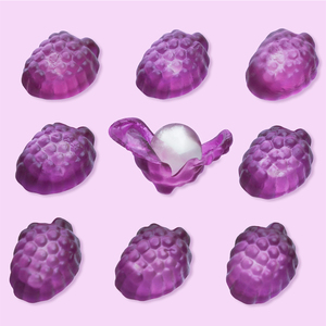 Caramelle Morbide Amos Peelerz 3oz, Gommose Pelabili alla Frutta, Caramelle Gommose al Gusto Uva - Product Image 3