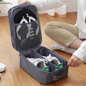 Bolsa de Viaje Portátil de Poliéster Resistente al Agua de Alta Calidad con Cierre, Organizador de Ropa Interior y Zapatos, Multifuncional - Product Image 5