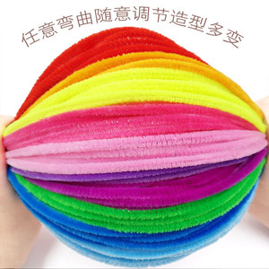 Palitos de colores retorcidos, 100 piezas, suministros de manualidades variados para niños, proyectos de bricolaje y decoraciones para fiestas - Product Image 3
