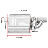 Kit de Vannes d'Échappement Universel Valvetronic Électronique à Vide pour Silencieux à Clapet et Embouts de Tuyau