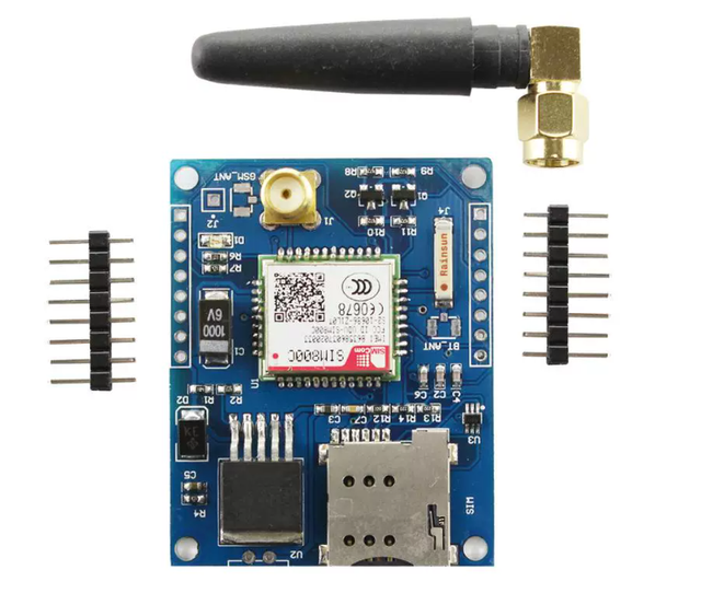SIM800C Development Board, Quad-band GSM/GPRS Module, Supports /DTMF, Replacement for SIM900A