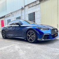 Kit de parachoques delantero y labio de fibra de carbono para Infiniti Q60 (Proyecto Black S Concept)