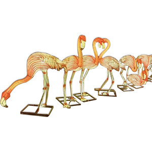 Lanternes en soie en tissu de Festival chinois à <span class=keywords><strong>Led</strong></span>, décoration d'événements, Dragon géant éclairé volant en plein air Halloween jardin en acier inoxydable - Product Image 1