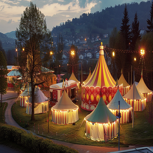 Grande Tendone da Circo a Pali in Vendita per Grandi Eventi all'Aperto Personalizzabile - Product Image 6