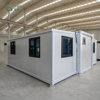 Casas Prefabricadas Económicas, Precios de Casas Contenedor Expandibles de 20 pies, 30 pies y 40 pies, Casa Móvil para Hotel, Oficina, Villa, Hospital, Exteriores