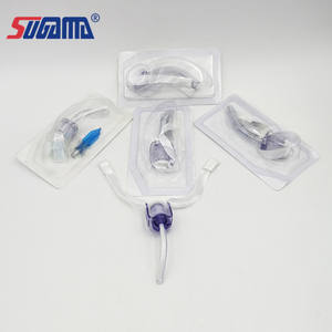Tube de trachéotomie jetable d'approvisionnement d'usine avec des tubes de test sanguin jetables simples de manchette de canule intérieure - Product Image 2
