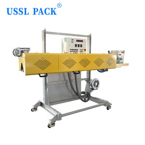 Machine de scellage de sacs FBH-42 pour lignes de production petites et moyennes, scelleuse de sacs en plastique à grande vitesse, scelleuse à bande continue automatique - Product Image 1