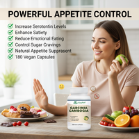 Extrait de Garcinia Cambogia à haute puissance en marque privée avec HCA 60% pour le métabolisme et l'équilibre corporel, capsules de Garcinia Cambogia