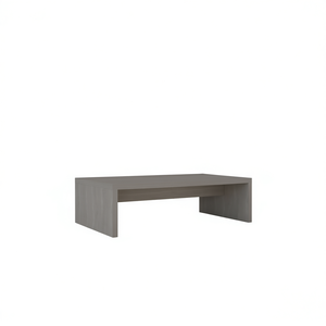 Soporte Elevador para Monitor Atacama de 19 Pulgadas, Color Gris Claro, Organizador de Escritorio para Laptop, Material de Madera, Uso en Oficina y Hogar - Product Image 1