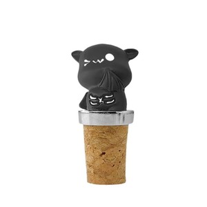 Black Bat Cork Wine Stoppers Reusable Halloween Theme Bottle Seals Creative Food Preservation Stopper - Product Image 2