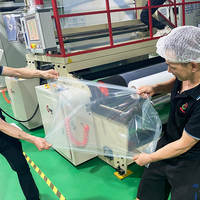 Film barrière personnalisé emballage pa pp pe film plastique 300% lldpe transparent pe film étirable rouleau jumbo PE rouleau