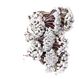 Maßgefertigter JST 2,54mm Rastermaß 2/3/4-Pin PCB-Kabelbaum mit Rot-Schwarz Verdrillten Paarleitungen - Product Image 2