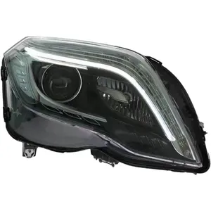 upgrade to full led headlamp headlight with a touch of blue for mercedes benz Glk Class W204 200 260 300 head lamp 2013-2015