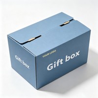Boîte d'expédition personnalisée en gros pour chaussures, boîte d'expédition de vêtements en carton ondulé de haute qualité, boîte d'expédition avec bande déchirable à l'encre de soja