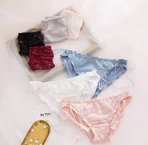 Sous-vêtements sexy pour femmes en stock, jolies culottes en dentelle ajourées pour femmes, culottes transparentes, <span class=keywords><strong>tanga</strong></span> hipster - Product Image 3