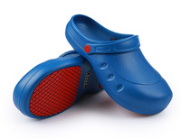 NOUVEAU Chaussures de sécurité de cuisine en EVA légères, antidérapantes, résistantes à l'huile et imperméables pour chef, avec logo de marque personnalisé
