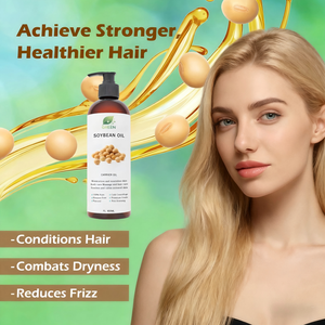 Aceite de soja al por mayor de fábrica utilizado para masajes y cuidado corporal con etiqueta privada para embalaje de aceite portador natural puro - Product Image 6