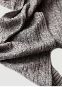 Tricot cachemire écharpe chapeau gant ensemble doux chaud bonnet femmes cachemire chapeau gant et écharpe ensembles - Product Image 6