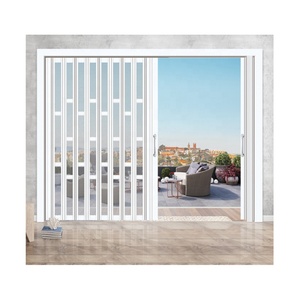 Portes coulissantes en verre pour patio pliantes en <span class=keywords><strong>PVC</strong></span> - Product Image 1