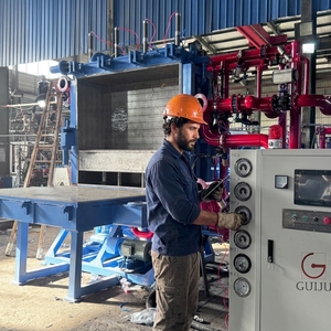 Ligne de production automatique de blocs EPS contrôlée par PLC au prix d'usine GUIJU pour la fabrication de panneaux d'<span class=keywords><strong>isolation</strong></span> en mousse de <span class=keywords><strong>polystyrène</strong></span> - Product Image 4