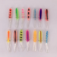 Jupe de calmar lumineuse multi-design Leurres de pêche en forme de pieuvre pour la pêche en mer