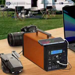 Batterie Externe Portable Grande Capacité à Énergie Solaire pour Urgences, Marchés Nocturnes, Camping, Stockage d'Énergie, Alimentation Voiture - Product Image 1